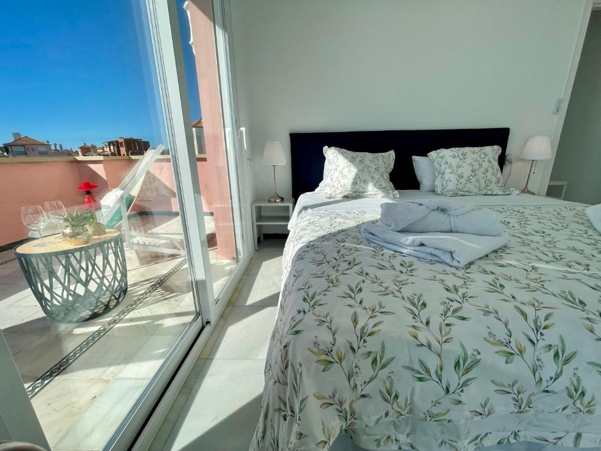 Gatu Villa Oceano Frente Al Mar En Puerto Sherry " Preferente Mayores De 25 Anos Y Familias " Эль-Пуэрто-де-Санта-Мария Экстерьер фото