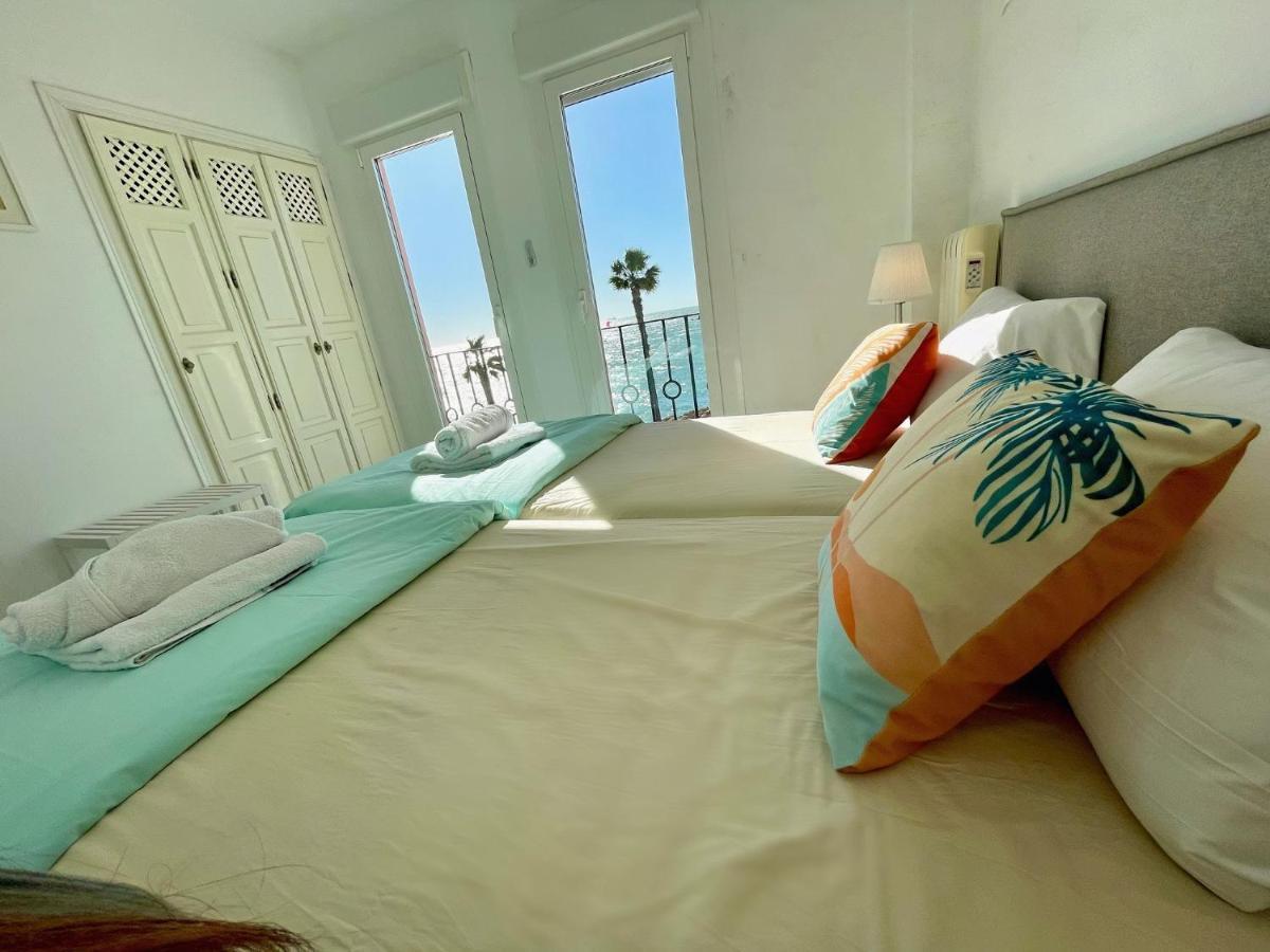 Gatu Villa Oceano Frente Al Mar En Puerto Sherry " Preferente Mayores De 25 Anos Y Familias " Эль-Пуэрто-де-Санта-Мария Экстерьер фото