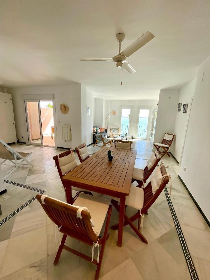 Gatu Villa Oceano Frente Al Mar En Puerto Sherry " Preferente Mayores De 25 Anos Y Familias " Эль-Пуэрто-де-Санта-Мария Экстерьер фото