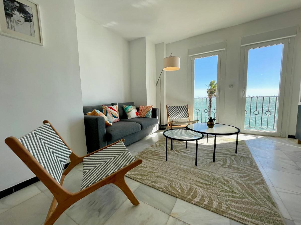 Gatu Villa Oceano Frente Al Mar En Puerto Sherry " Preferente Mayores De 25 Anos Y Familias " Эль-Пуэрто-де-Санта-Мария Экстерьер фото