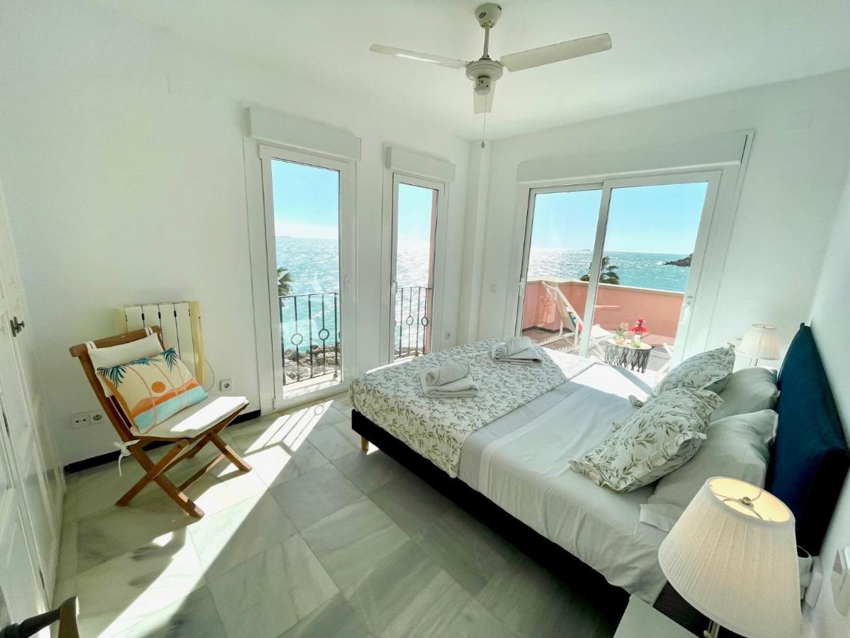 Gatu Villa Oceano Frente Al Mar En Puerto Sherry " Preferente Mayores De 25 Anos Y Familias " Эль-Пуэрто-де-Санта-Мария Экстерьер фото